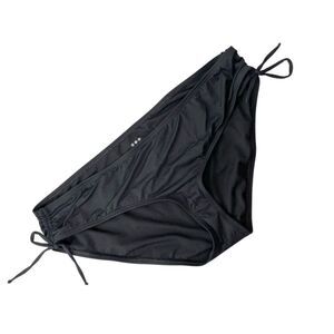 Title Nine Size XL Black Tie Side Bikini Bottom